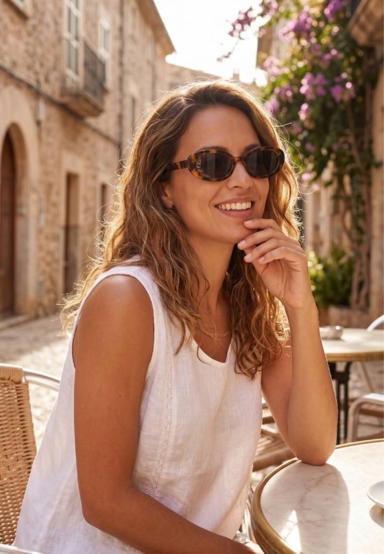 Gafas animal print de mujer Luna Collection modelo 028496