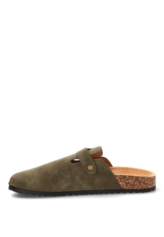 Zueco kakhi de hombre STAY 27-2527C