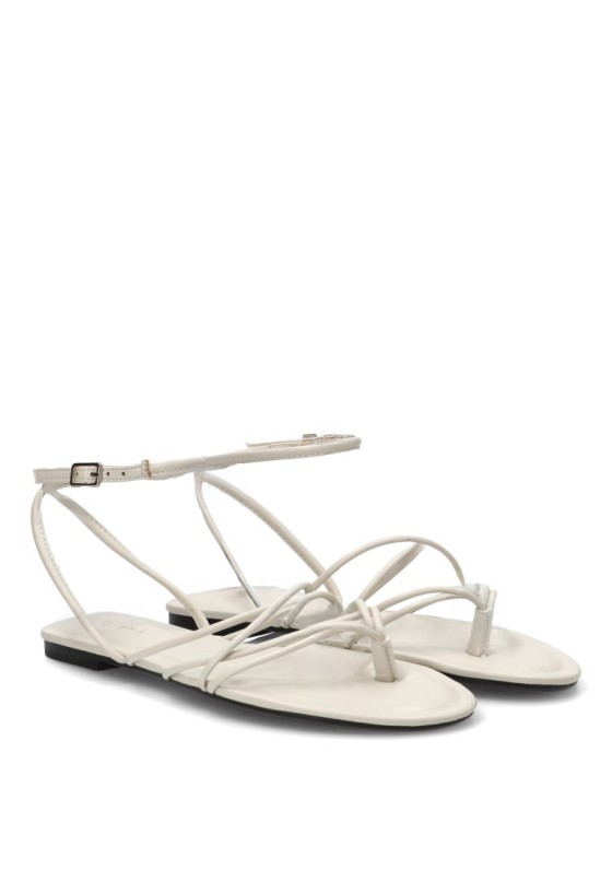 Sandalia con suela plana de mujer LUNA TREND M6455