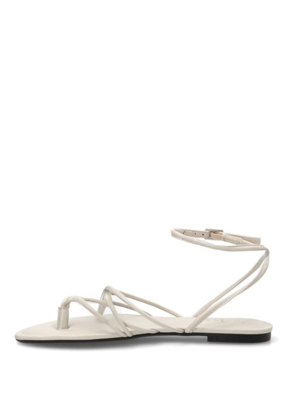 Sandalia con suela plana de mujer LUNA TREND M6455