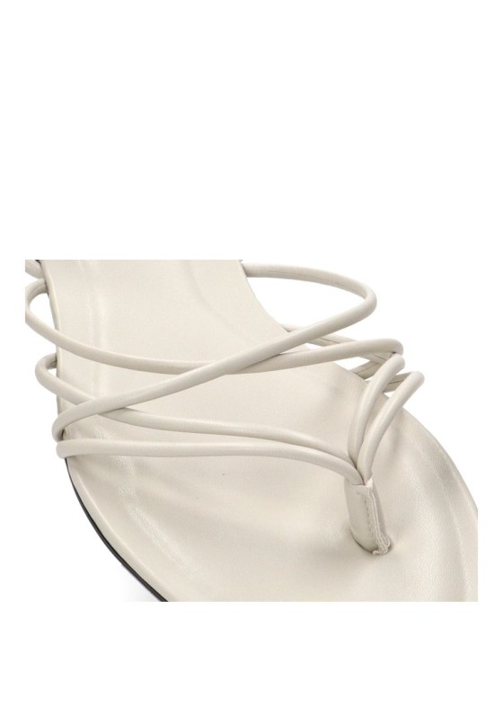 Sandalia con suela plana de mujer LUNA TREND M6455
