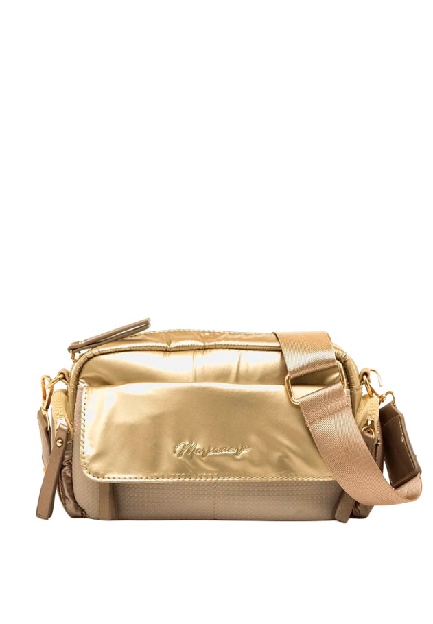 Bolso bandolera pequeño MESA oro de mujer MARIA MARE