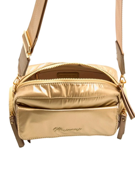 Bolso bandolera pequeño MESA oro de mujer MARIA MARE