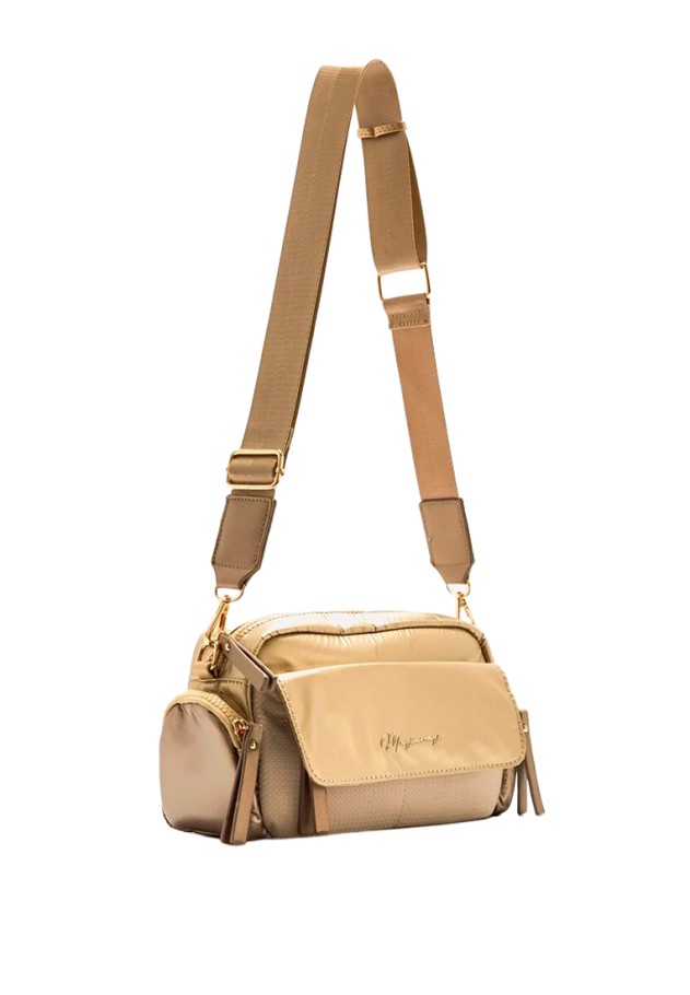 Bolso bandolera pequeño MESA oro de mujer MARIA MARE