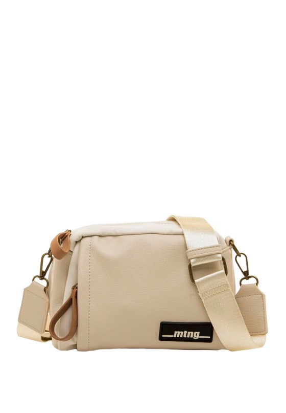 Bolso bandolera pequeña NACAR beige para mujer MUSTANG
