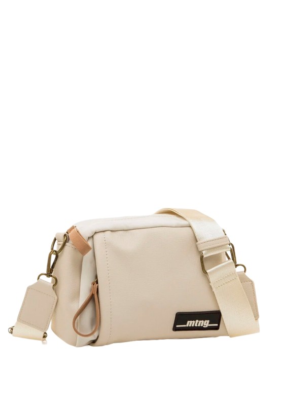 Bolso bandolera pequeña NACAR beige para mujer MUSTANG
