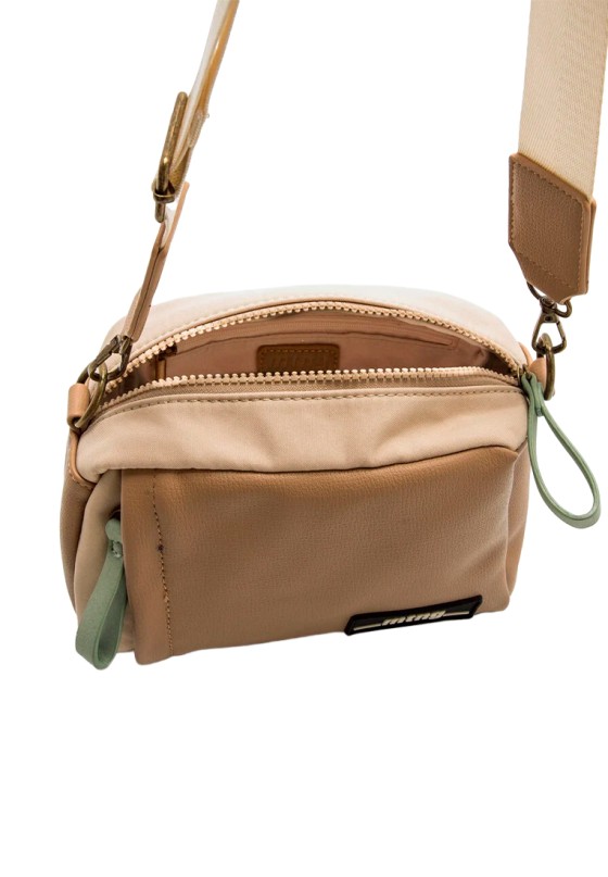 Bolso bandolera pequeño NACAR en taupe para mujer MUSTANG