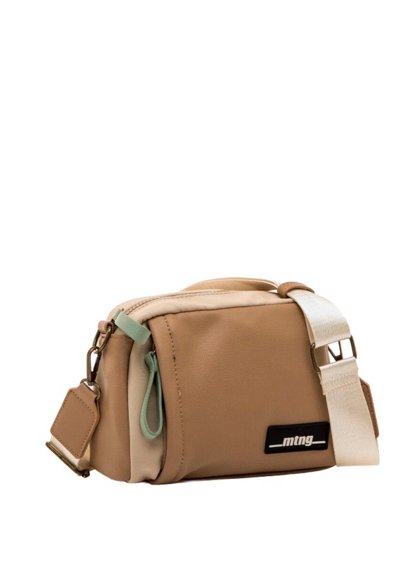 Bolso bandolera pequeño NACAR en taupe para mujer MUSTANG