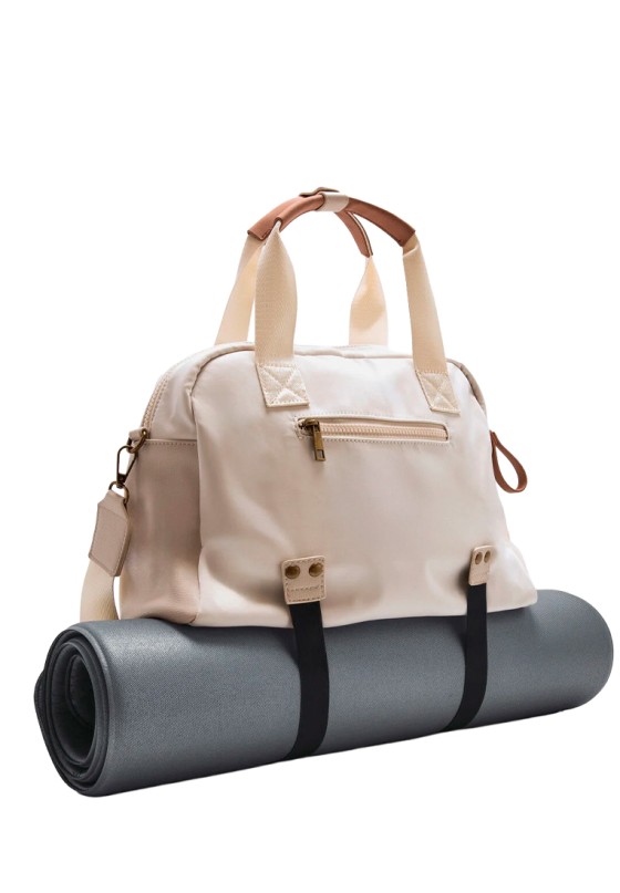 Bolso textil NIERO beige de mujer MUSTANG