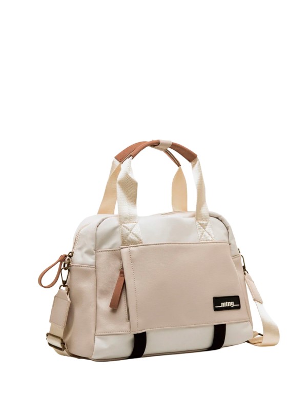 Bolso textil NIERO beige de mujer MUSTANG