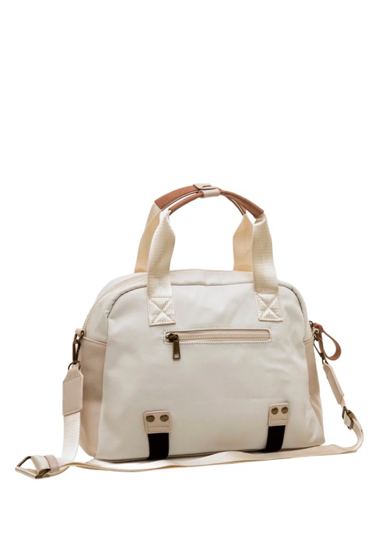 Bolso textil NIERO beige de mujer MUSTANG