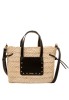 Bolso POZO de rafia negro para mujer MUSTANG