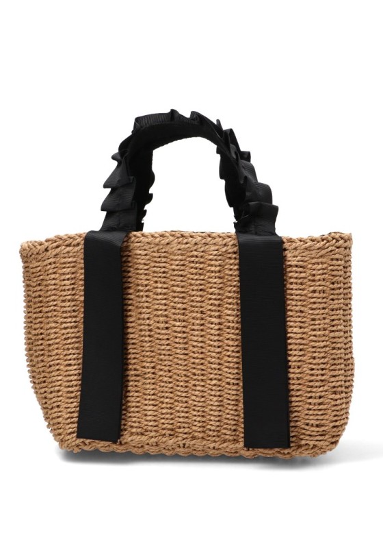 Bolso YULIA LZ con rafia natural 0821-1