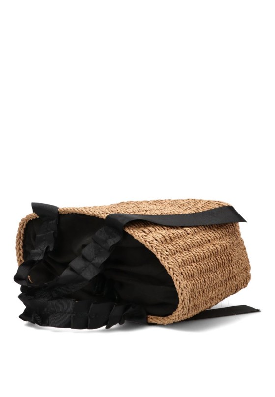 Bolso YULIA LZ con rafia natural 0821-1