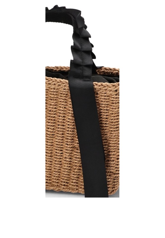 Bolso YULIA LZ con rafia natural 0821-1
