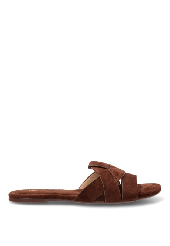 Sandalia pala coffee de mujer BUONAROTTI CF-5612