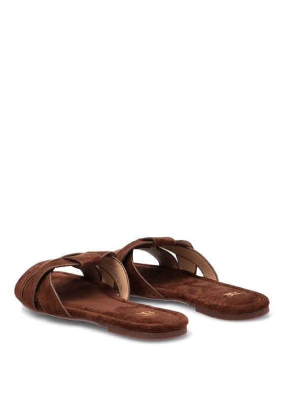 Sandalia pala coffee de mujer BUONAROTTI CF-5612