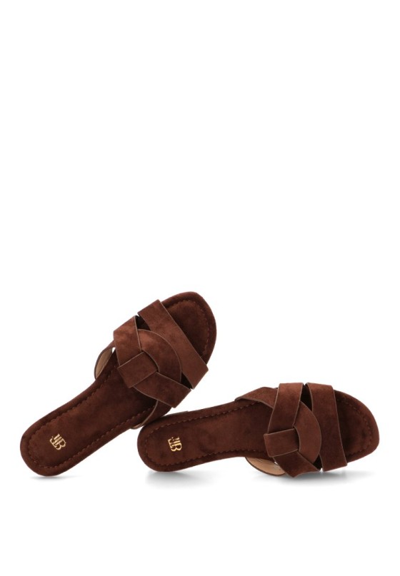 Sandalia pala coffee de mujer BUONAROTTI CF-5612