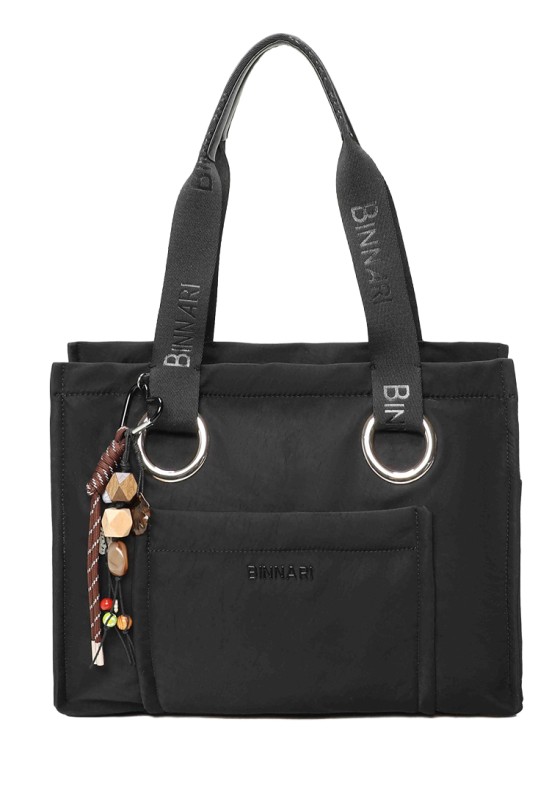 Bolso negro de mujer BINNARI 21150