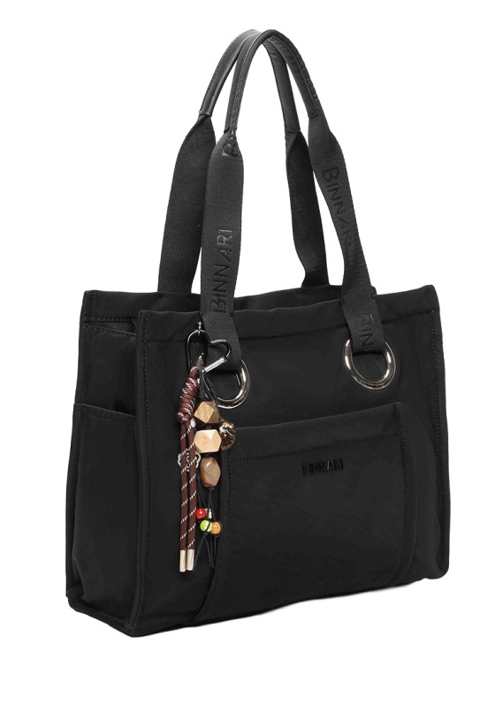 Bolso negro de mujer BINNARI 21150