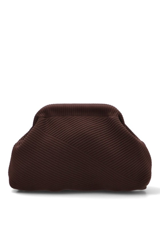 Bolso bandolera textil marrón para mujer Luna Collection ZYL219970-9
