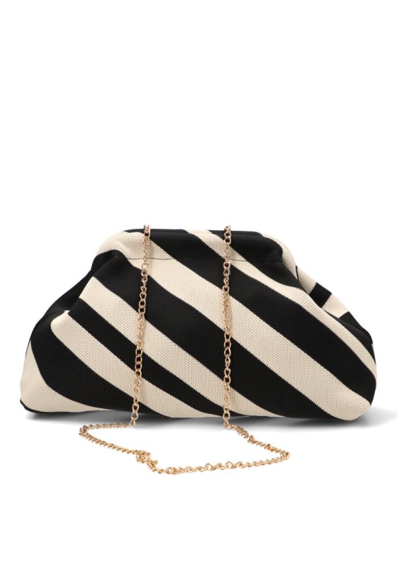 Bolso bandolera pequeño negro de mujer Luna Collection ZYL219976-4