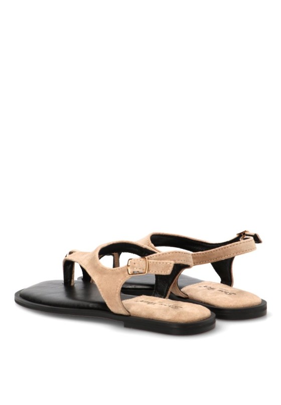 Sandalia de mujer en color beige HXD-53