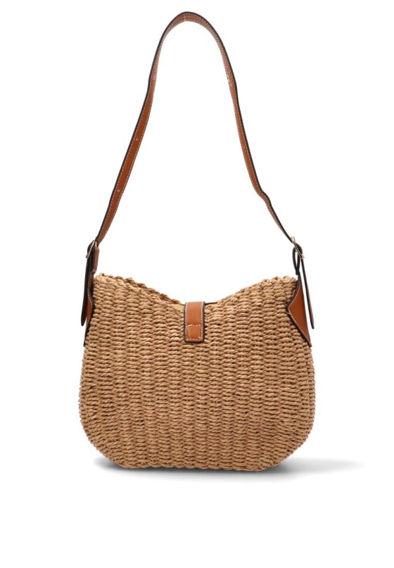 Bolso bandolera pequeño kakhi de mujer YULIA LZ 257321