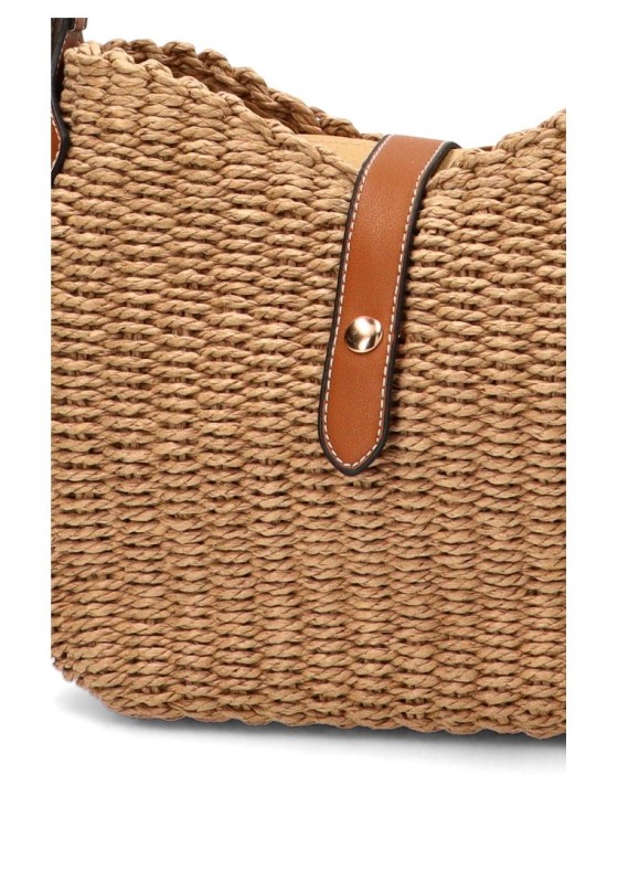 Bolso bandolera pequeño kakhi de mujer YULIA LZ 257321