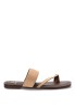 Sandalia kakhi de mujer Luna Collection HG-5815