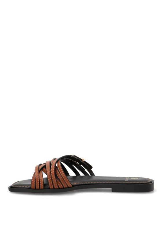 Sandalia con suela plana de mujer HG-5687 Luna Collection