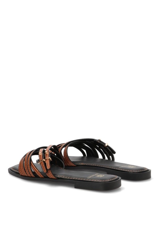 Sandalia con suela plana de mujer HG-5687 Luna Collection