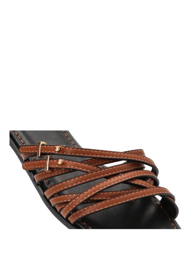 Sandalia con suela plana de mujer HG-5687 Luna Collection