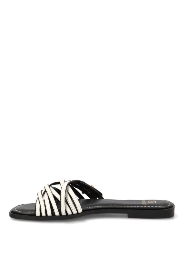 Sandalia blanca de mujer Luna Collection HG-5687