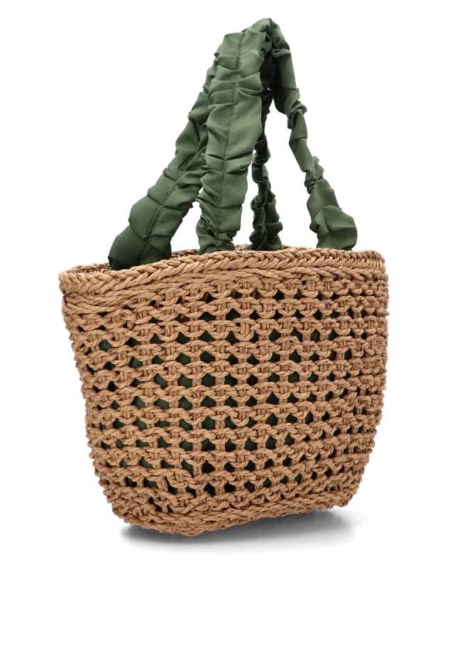 Bolso con rafia natural de mujer YULIA LZ 234003