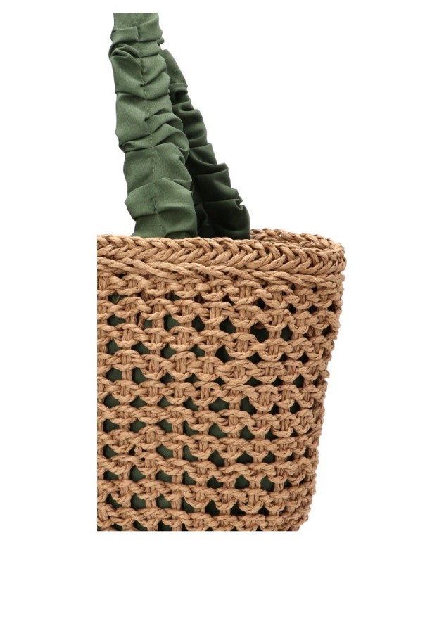 Bolso con rafia natural de mujer YULIA LZ 234003