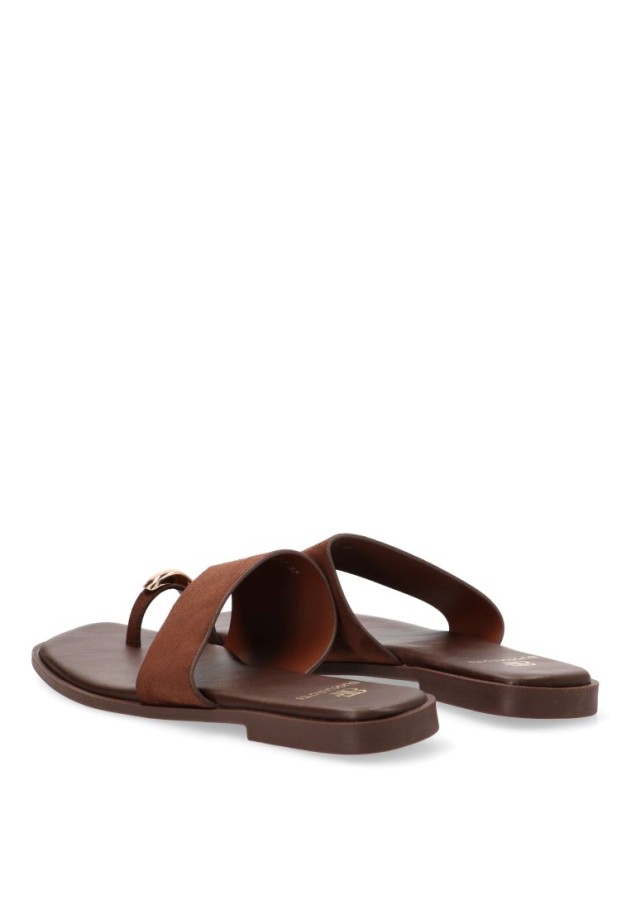 Sandalia con suela plana de mujer BUONAROTTI CF-5817