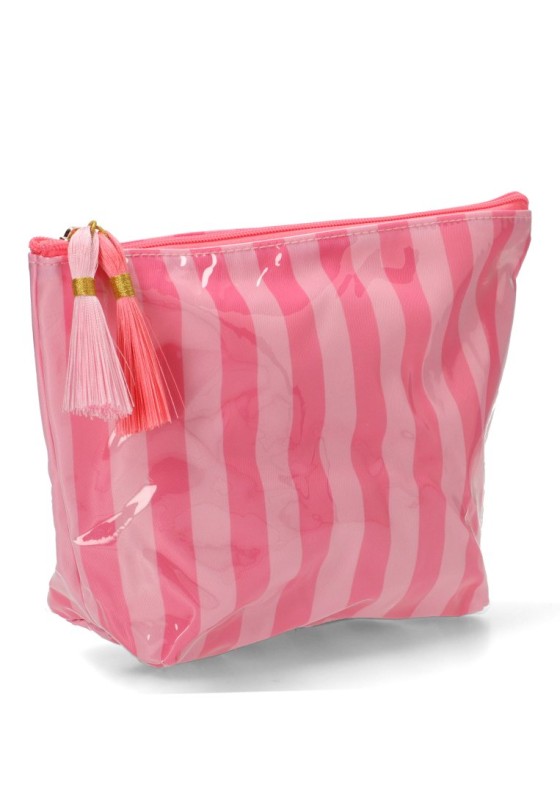 Neceser textil rosa de mujer Luna Collection ZYL220275