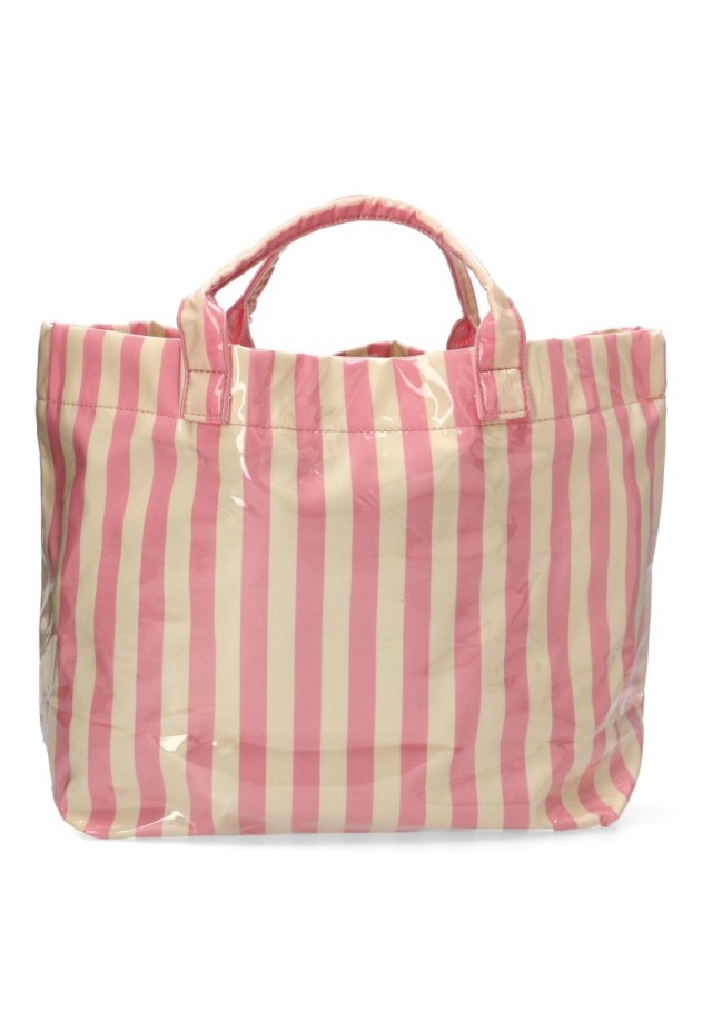 Bolsa de playa textil rosa para mujer Luna Collection ZYL219989