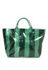 Bolsa de playa textil verde para mujer Luna Collection ZYL220118