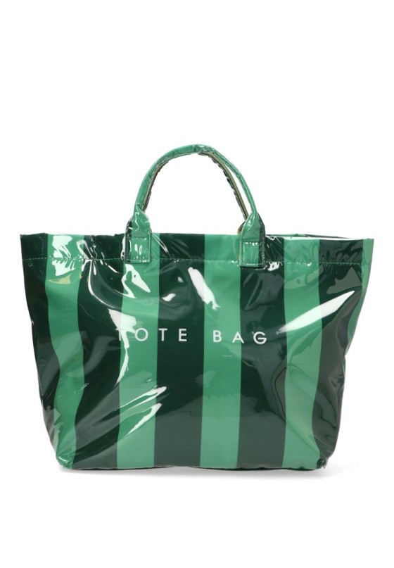 Bolsa de playa textil verde para mujer Luna Collection ZYL220118