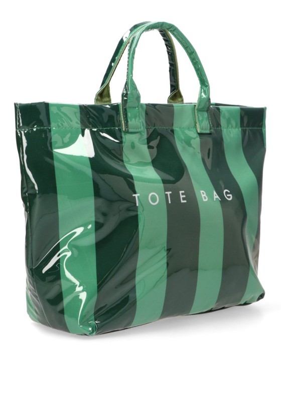 Bolsa de playa textil verde para mujer Luna Collection ZYL220118