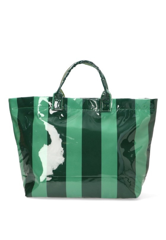 Bolsa de playa textil verde para mujer Luna Collection ZYL220118