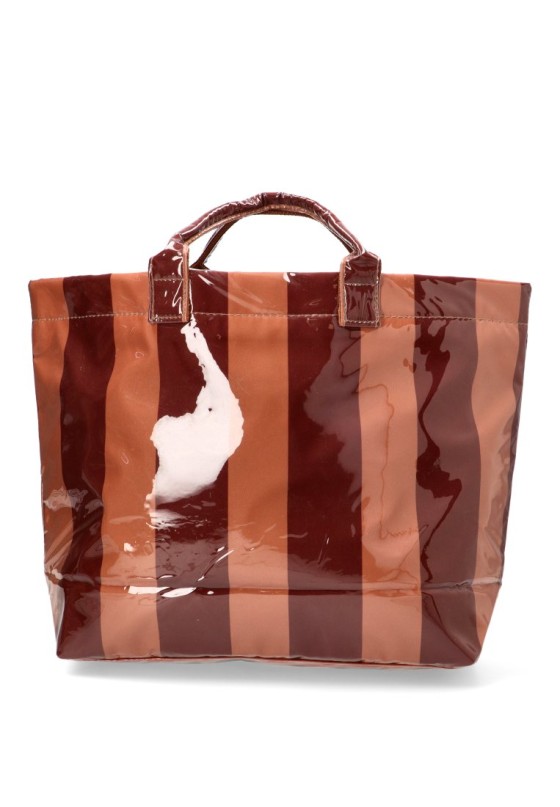 Bolsa de playa textil naranja para mujer Luna Collection ZYL220118