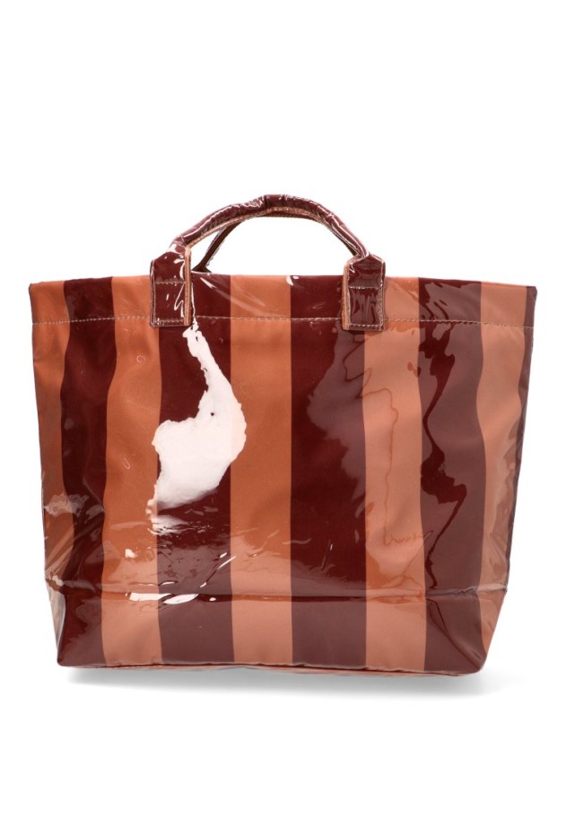 Bolsa de playa textil naranja para mujer Luna Collection ZYL220118