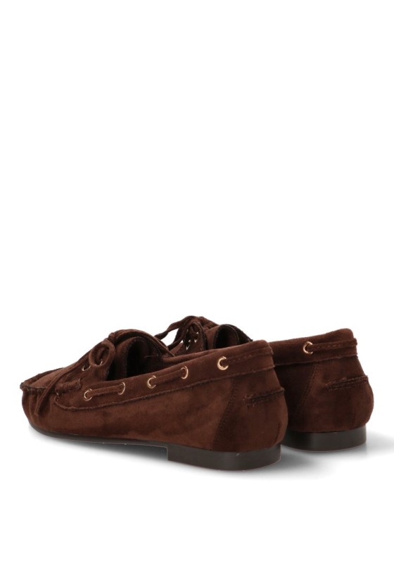 Mocasín náutico Kiova café de mujer Luna Collection S-5635