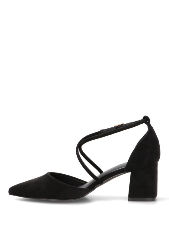 Salón negro de mujer Luna Collection A-6010