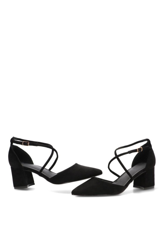 Salón negro de mujer Luna Collection A-6010