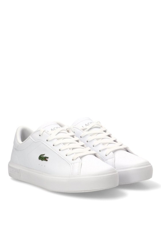 Deportivo blanco sintético de mujer LACOSTE 51SUJ0003