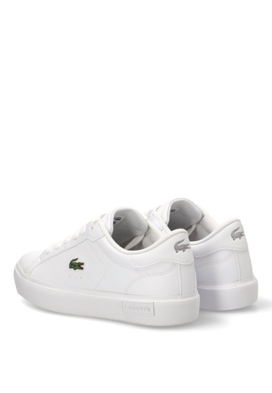 Deportivo blanco sintético de mujer LACOSTE 51SUJ0003